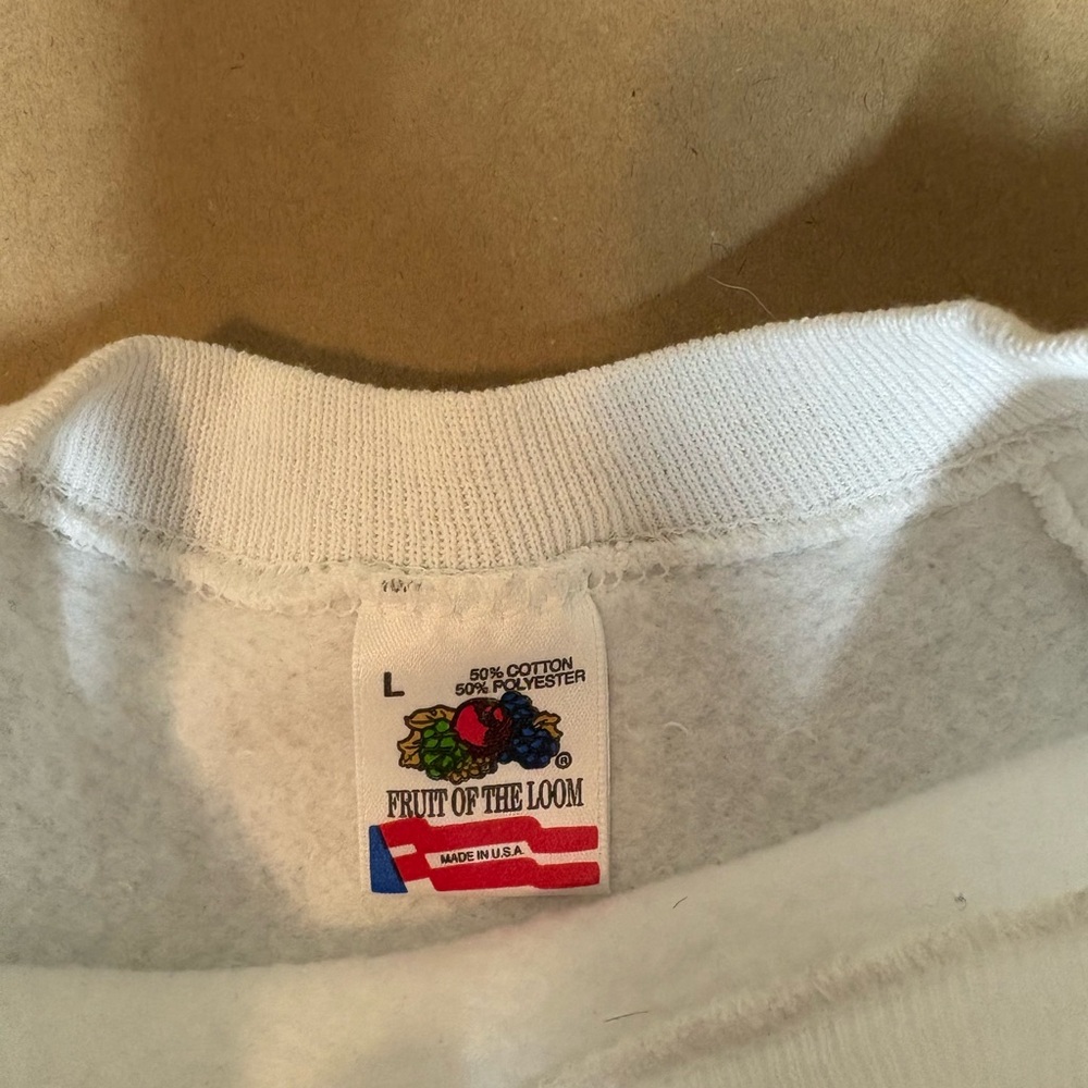 White Racing Sweater - Picture 4 of 4